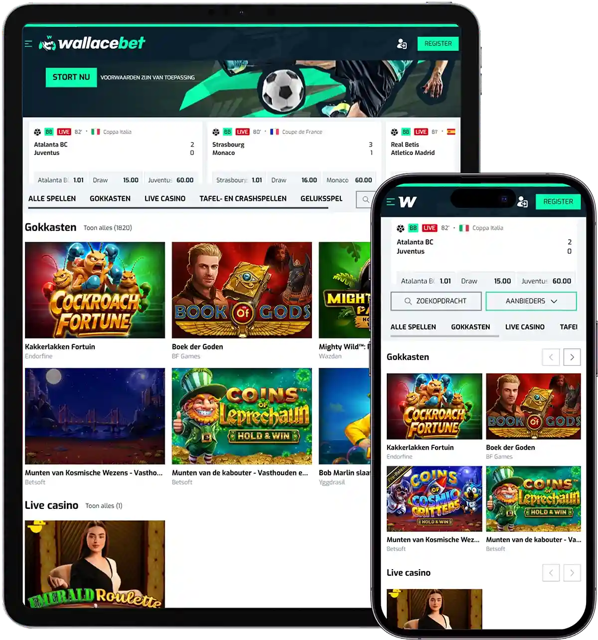 Wallacebet Netherland Mobiele Ervaring