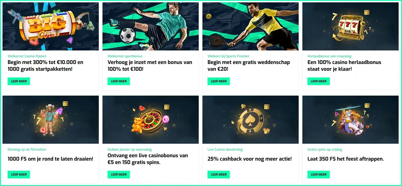 Wallacebet Netherland Bonussen en Promoties